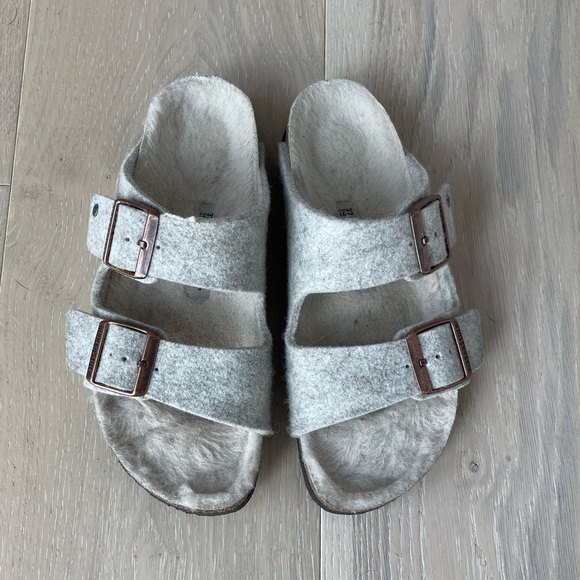 Birkenstock | Arizona Rivet Wool Eggnog - 37 - Picture 8 of 12